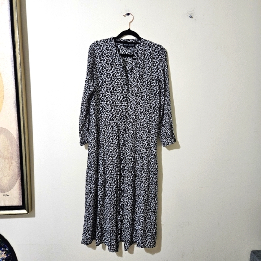 DKNY Button Front Dress